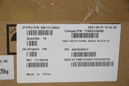 Lenovo MECH_ASM PANEL_BEZEL,B,A3 22 5M11C16643