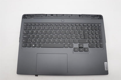 Lenovo Legion 5 16ARX8 Palmrest Cover Touchpad Keyboard Black 5CB1L54615