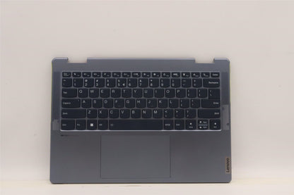 Lenovo Yoga 7 14IAL7 Palmrest Cover Touchpad Keyboard US Euro 5CB1J02449
