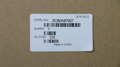 Lenovo Miix 510-12IKB Keyboard Palmrest Top Cover Spanish Black 5CB0N67007