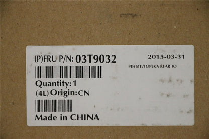 Lenovo MECH FRU Rear IO Board without DP 03T9032