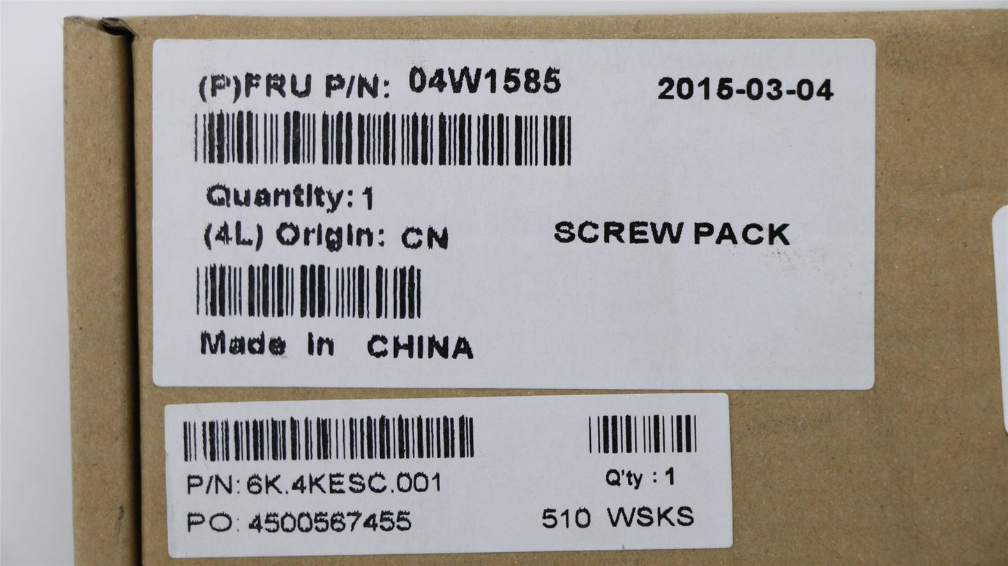 Lenovo MECHA FRU Screw KIT 04W1585
