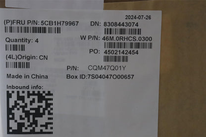 Lenovo Upper Case ASM_CZE/SLK W82R7 CG BL 5CB1H79967