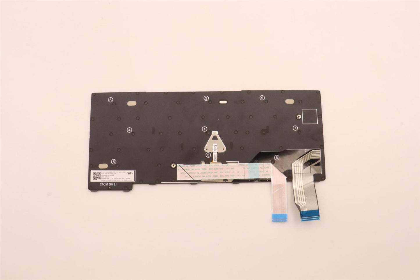 Lenovo ThinkPad L13 Gen 4 Keyboard Greek Black Backlit 5N21H77125