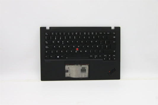 Lenovo Carbon X1 7th Keyboard Palmrest Top Cover Spanish Black 5M10W85938