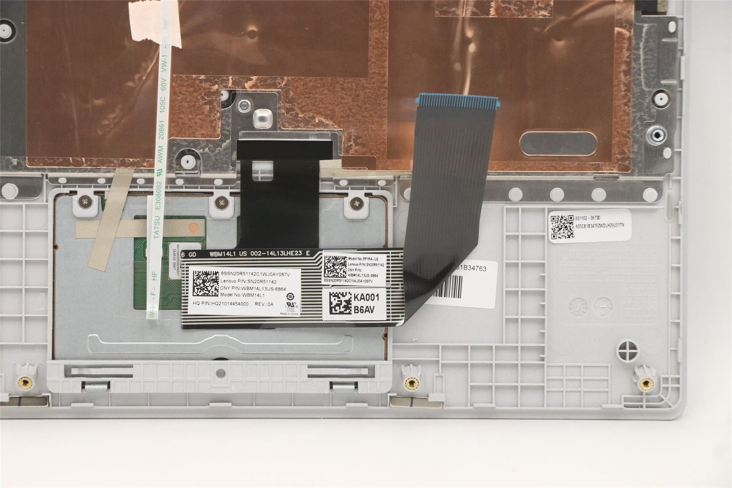 Lenovo UpperCase ASM B 82HG ENG 5CB1B34763