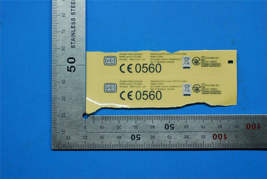 Lenovo 5L18C03882 YT3-X50L Rating label&*70152698 CS