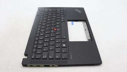 Lenovo ThinkPad X13 Gen 4 Keyboard Palmrest Top Cover Italian Black 5M11H94412
