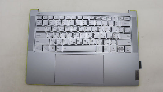 Lenovo Yoga 7 14APU8 Palmrest Cover Touchpad Keyboard Russian 5CB1L80548