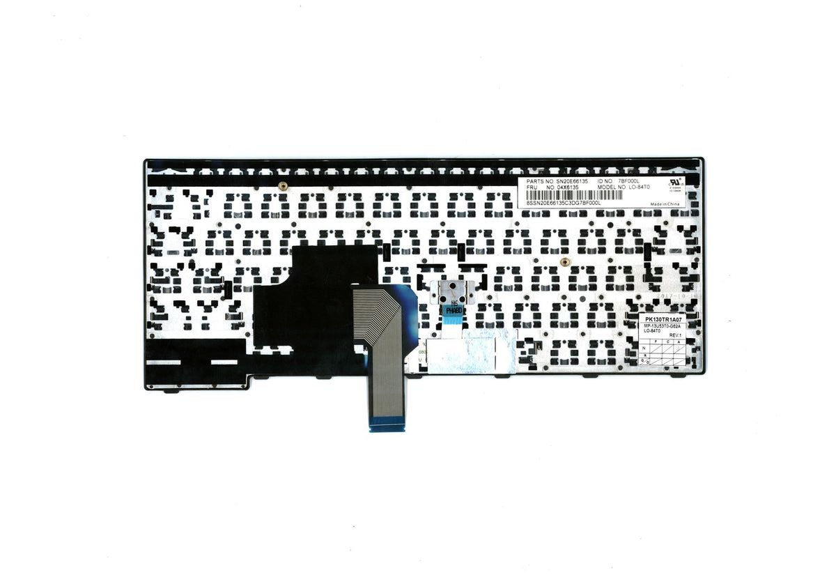 Genuine Lenovo ThinkPad E450 E450c E455 E460 E465 Keyboard Thai Black 04X6135