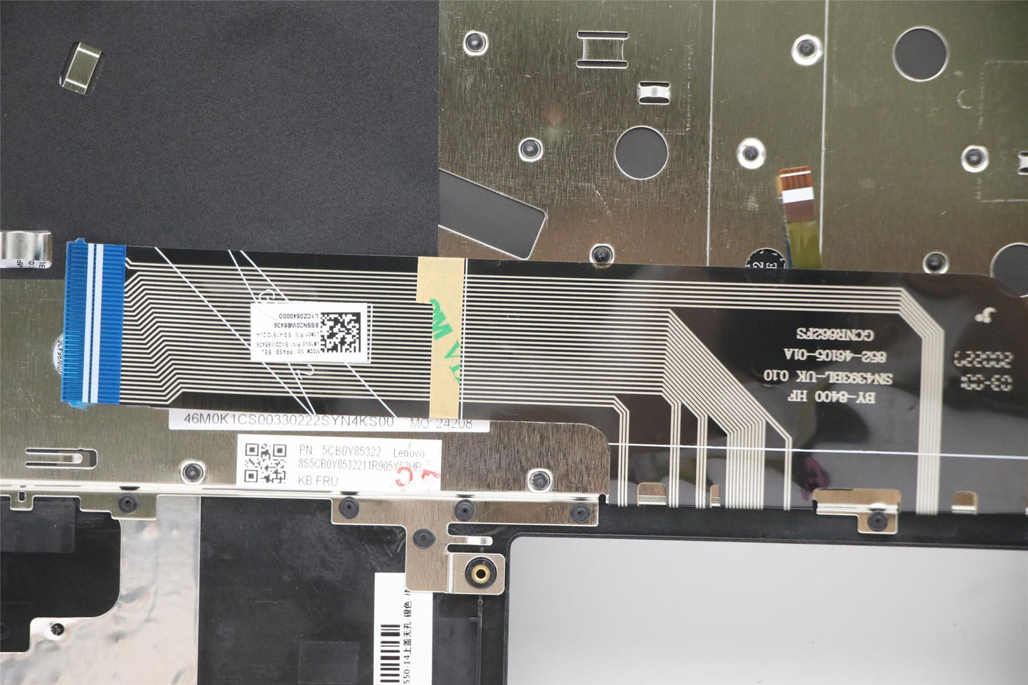 Lenovo Flex 5-14IIL05 5-14ARE05 Keyboard Palmrest Top Cover Belgian 5CB0Y85322