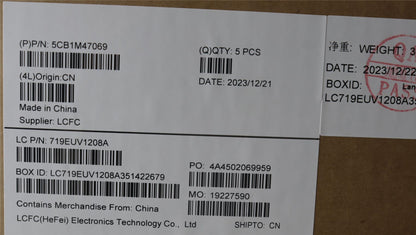 Lenovo IdeaPad 3 15IRH8 Palmrest Cover Touchpad Keyboard Italian 5CB1M47069
