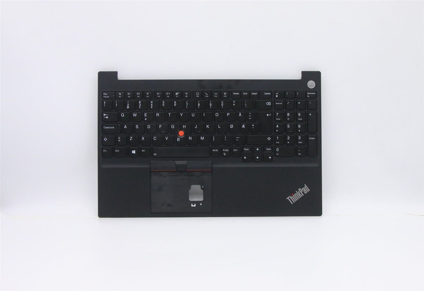 Lenovo ThinkPad E15 2 Clavier Palmrest Top Cover Nordic Black 5M10W64636