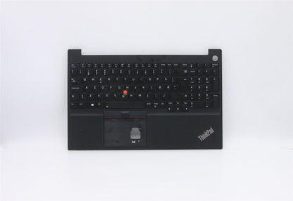 Lenovo ThinkPad E15 2 Clavier Palmrest Top Cover Nordic Black 5M10W64636