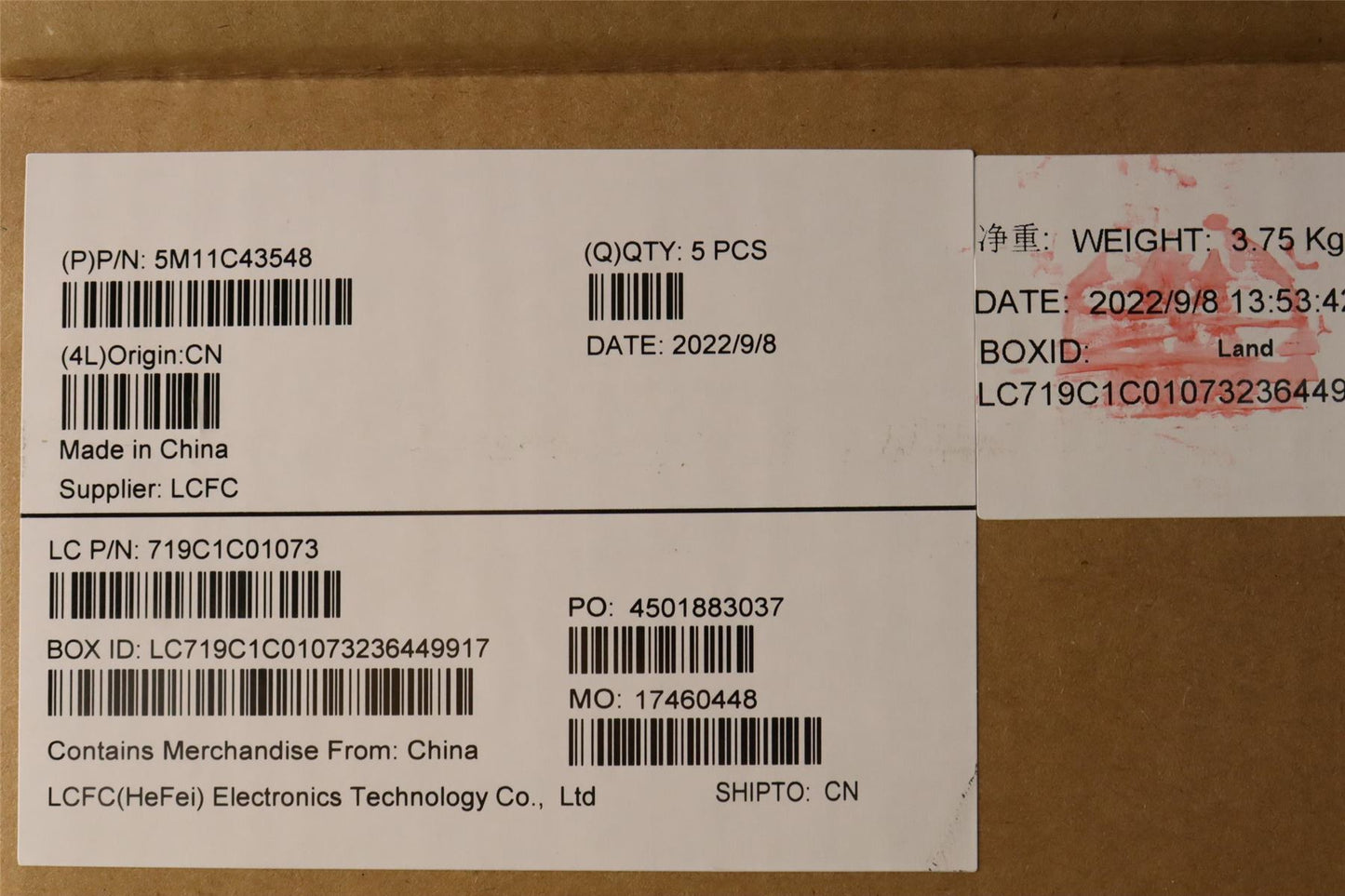 Lenovo MECH_ASM KB C ARA BKLT(PMX)PT US BK 5M11C43548