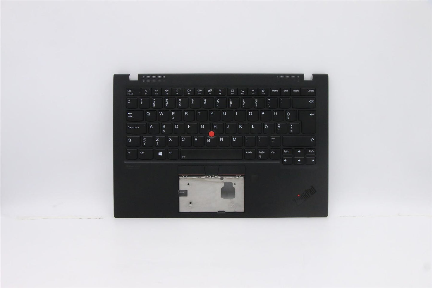 Lenovo ThinkPad X1 8th Gen Keyboard Palmrest Top Cover Estonian Black 5M10Z27523
