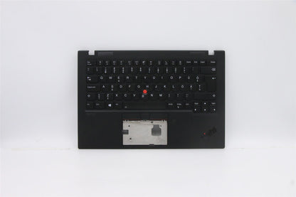 Lenovo ThinkPad X1 8th Gen Keyboard Palmrest Top Cover Estonian Black 5M10Z27523