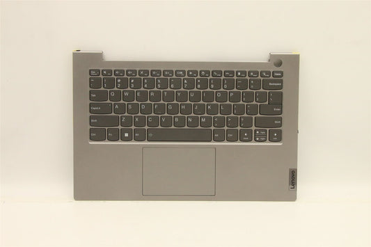 Lenovo ThinkBook 14 G3 ITL Palmrest Touchpad Cover Keyboard US Grey 5CB1D33546
