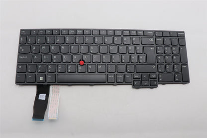 Lenovo ThinkPad L15 Gen 4 T16 Gen 2 P16s Gen 2 Keyboard Black 5N21K05129