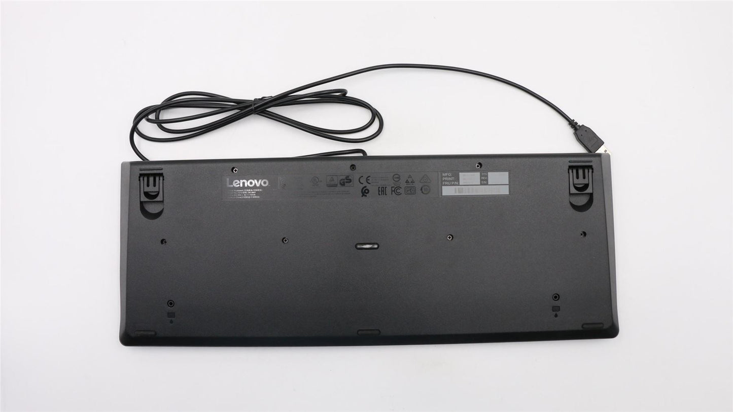Lenovo ThinkCentre M70a 3 M70q 3 M70q 4 M70s 3 USB Wired Keyboard Dutch 00XH698
