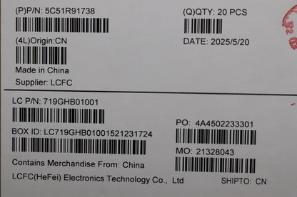 Lenovo CARDPOP F PCBA IO/B NSG552 MT062 MP I/O Board 5C51R91738