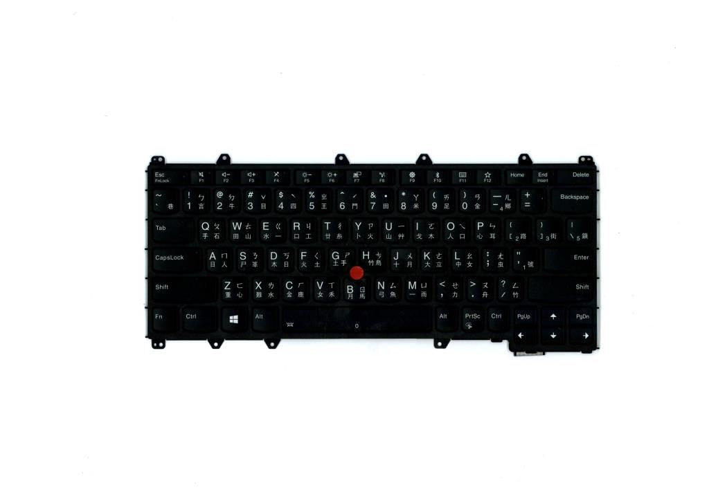 Lenovo ThinkPad X380 Keyboard Chinese Black Backlit 01HW647