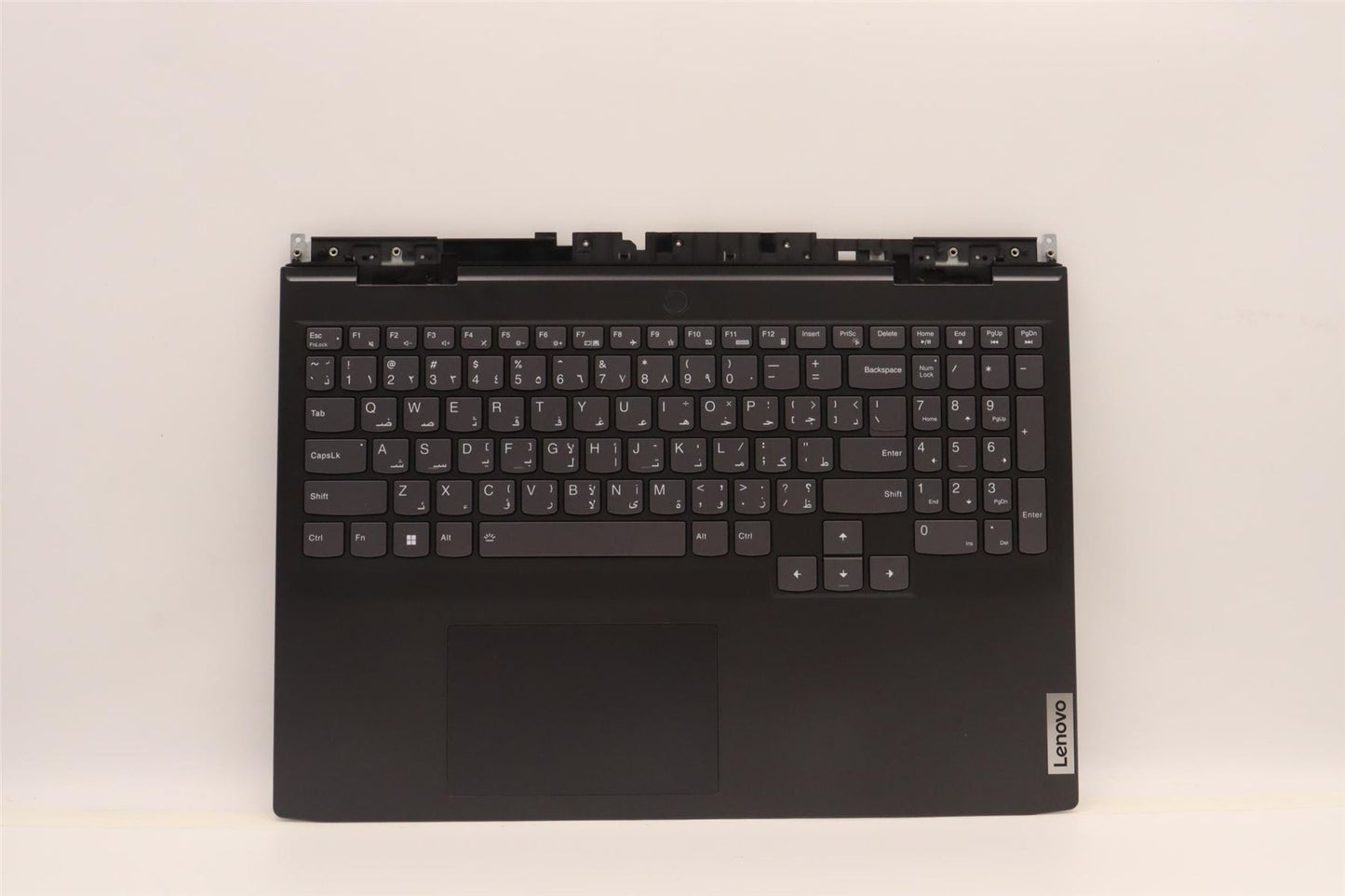 Lenovo IdeaPad 3 16IAH7 Palmrest Cover Touchpad Keyboard Arabic Black 5CB1J09583