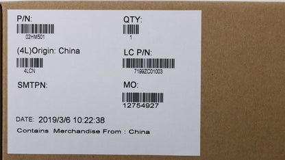 Lenovo FRU LCD Bezel ASM for AL_CNC Camera 02HM501