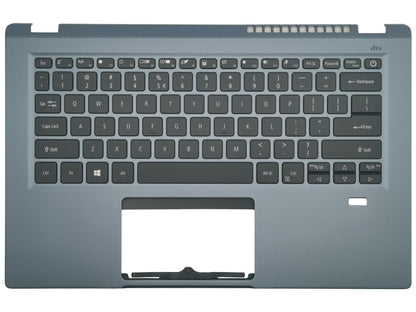 Acer Swift SF314-511 Palmrest Cover Keyboard US International Blue 6B.ACWN2.001