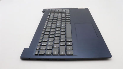 Lenovo IdeaPad 3 15ADA05 Palmrest Cover Touchpad Keyboard US Blue 5CB1D01998