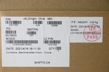 Lenovo Legion 5-15ACH6H 5-15ACH6A Keyboard Palmrest Top Cover Black 5CB1C74855