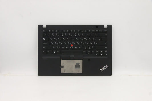 Lenovo ThinkPad T14s Keyboard Palmrest Top Cover Russain Black 5M10Z54282