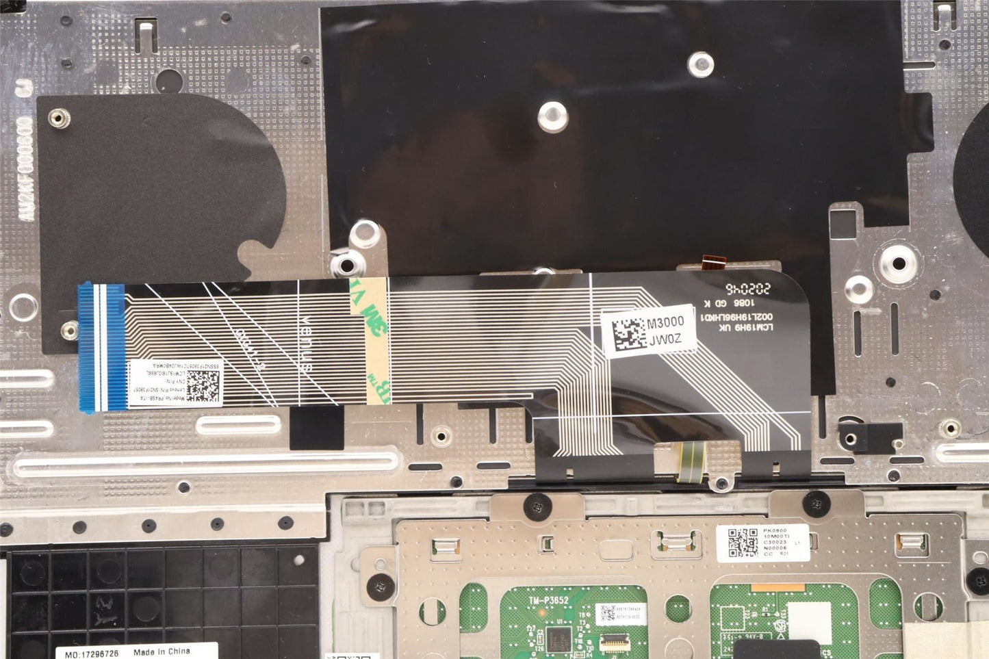 Lenovo IdeaPad 7 14IAP7 Palmrest Cover Touchpad Keyboard Italian 5CB1H70816