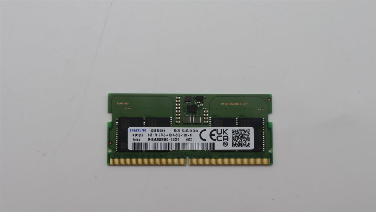Lenovo 5M30Z71701 MEMORY SODIMM,8GB, DDR5,4800,Micron