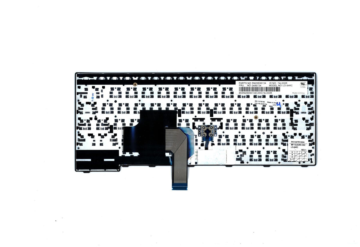 Lenovo E14_2014, TW, CHY Traditional Chinese Keyboard 04X6134