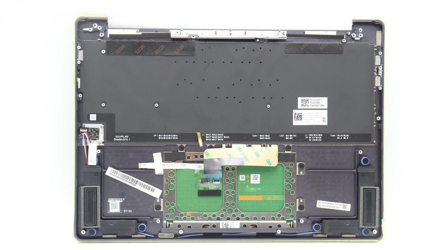 Lenovo Yoga 9 14IRP8 Palmrest Cover Touchpad Keyboard Greek 5CB1K62520