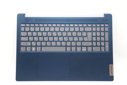Lenovo IdeaPad 5 16ABR8 Palmrest Cover Touchpad Keyboard Abyss Blue 5CB1L14315