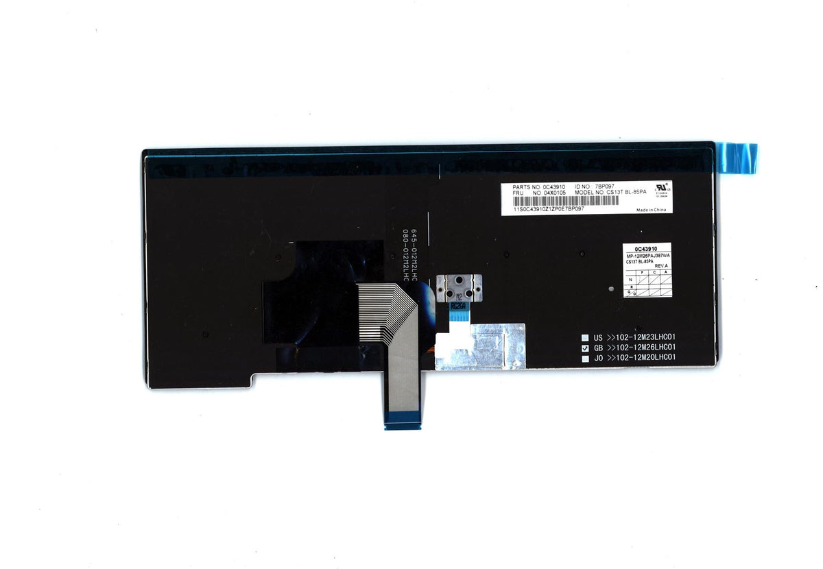 Lenovo ThinkPad T431s T440p T440s L440 T440 Keyboard Portuguese Brazil 04X0105