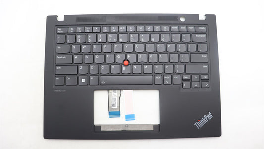 Lenovo ThinkPad T14s Gen 4 Palmrest Cover Keyboard US Europe Black 5M11L59469
