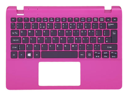 Acer Aspire E3-112 V3-112P Palmrest Cover Keyboard UK Pink 60.MSPN7.029