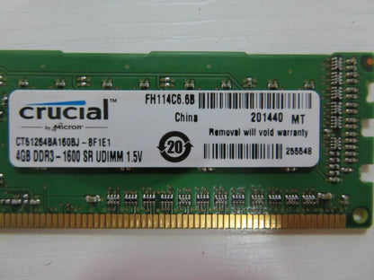 Lenovo 03T6566 EBJ41UF8BDW0-GN-F 4GB D3-1600MEMORY