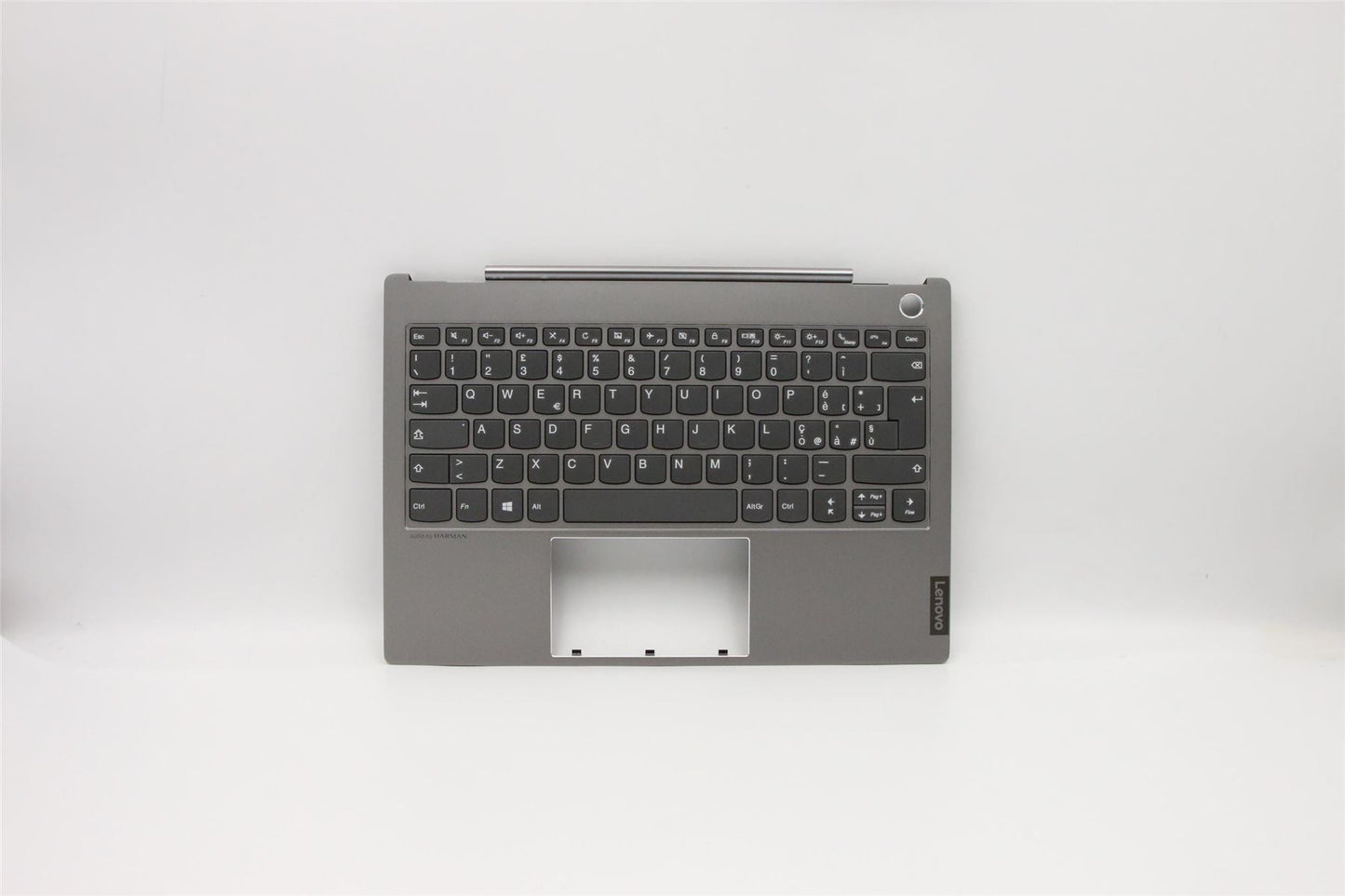 Lenovo ThinkBook 13s-IWL Clavier Palmrest Top Cover Italien Gris 5CB0U43253