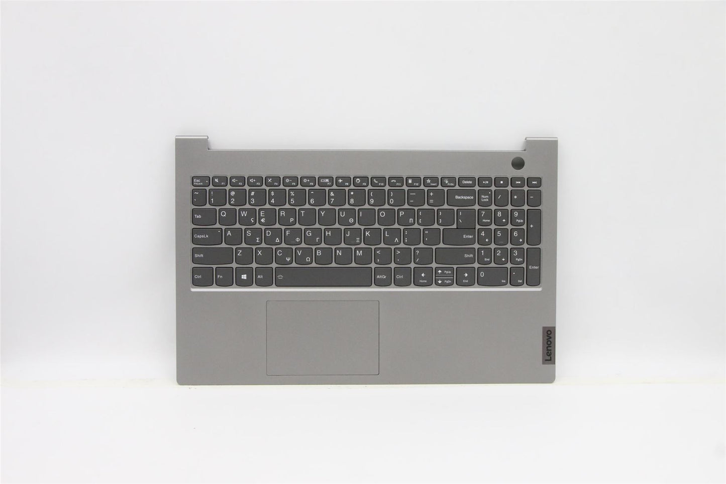 Lenovo ThinkBook 15 G3 ACL Keyboard Palmrest Top Cover Greek Grey 5CB1C87510