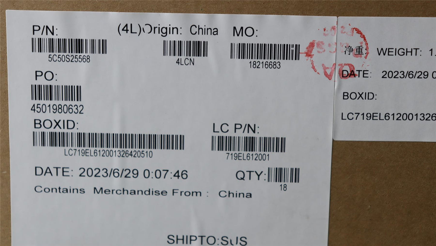 Lenovo Cardpop L 83AA USB 5C50S25568