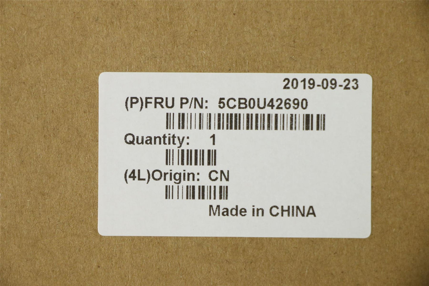 Lenovo V340-17IWL LCD Cover Rear Back Housing Black 5CB0U42690