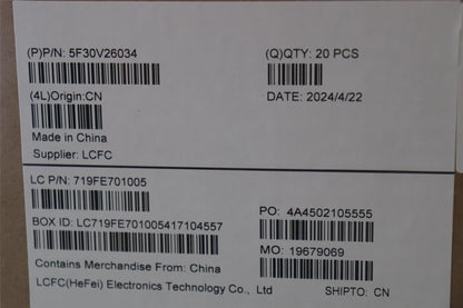 Lenovo FRU FPR CS24 LG R_FoP Syn-OMS 5F30V26034