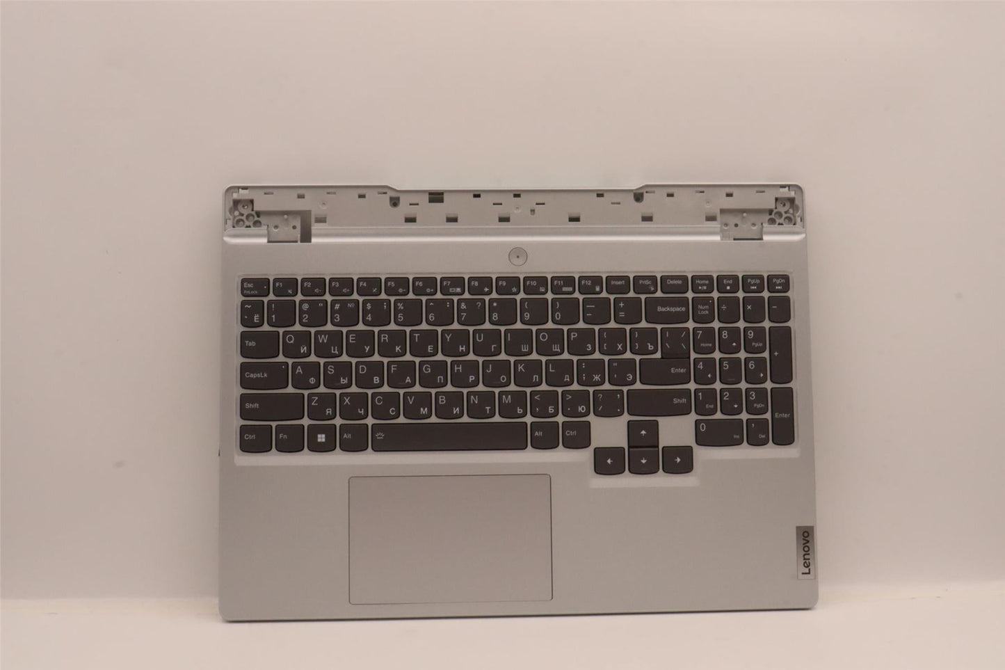 Lenovo 5 15IAH7 Palmrest Cover Touchpad Keyboard Russian Cloud Grey 5CB1H22907