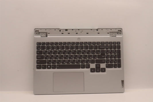 Lenovo 5 15IAH7 Palmrest Cover Touchpad Keyboard Russian Cloud Grey 5CB1H22907