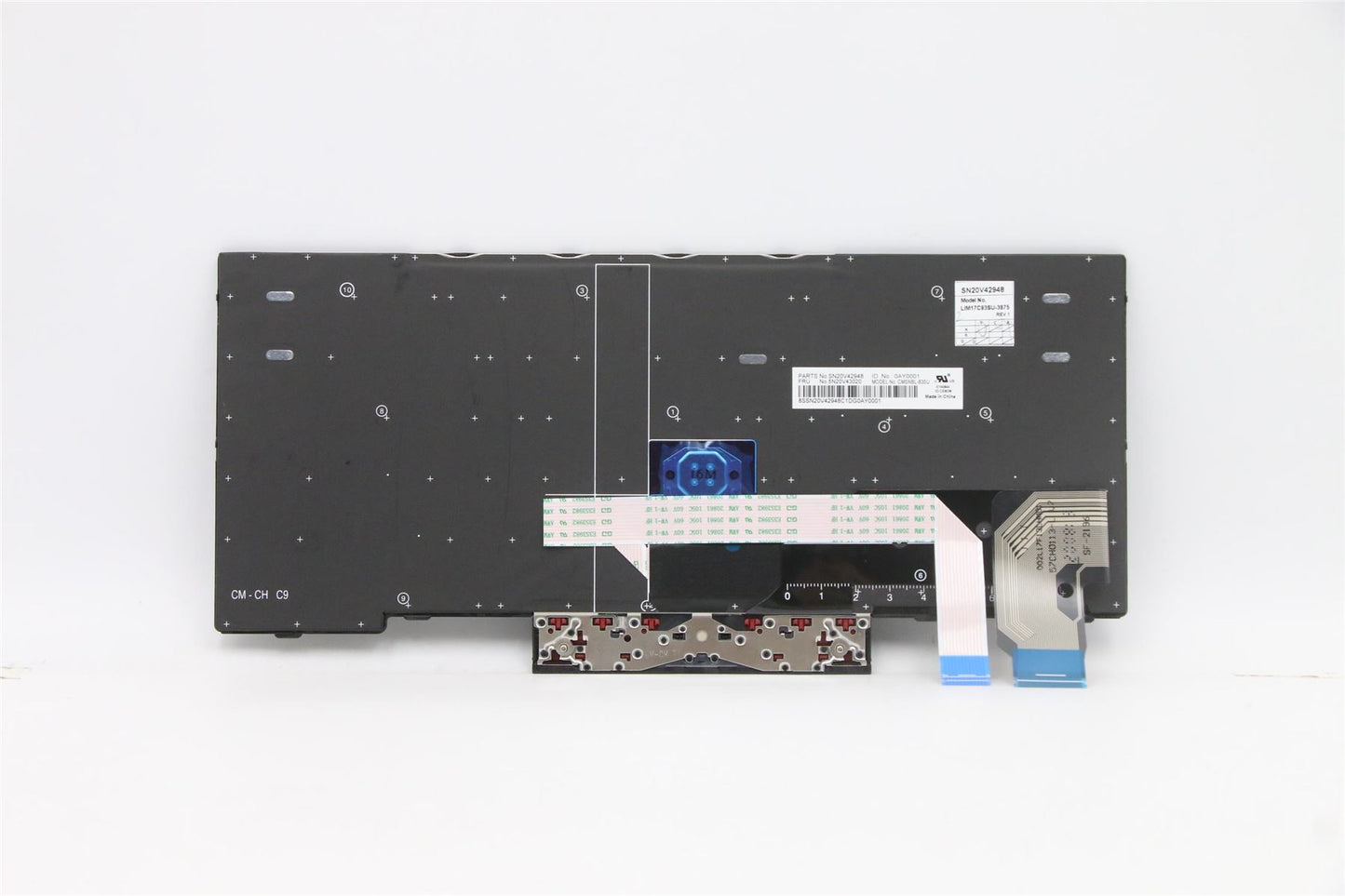 Lenovo ThinkPad L13 2 X13 Keyboard Russain Black 5N20V43020
