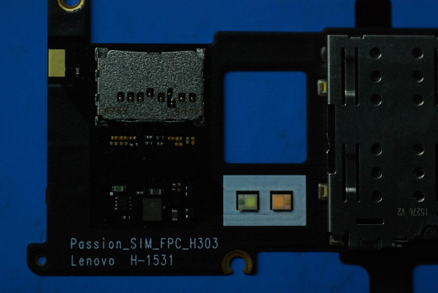 Lenovo Passion;SIM-FPC;0.15mm;2L;Thr-Hole FPC Board SF78C01727